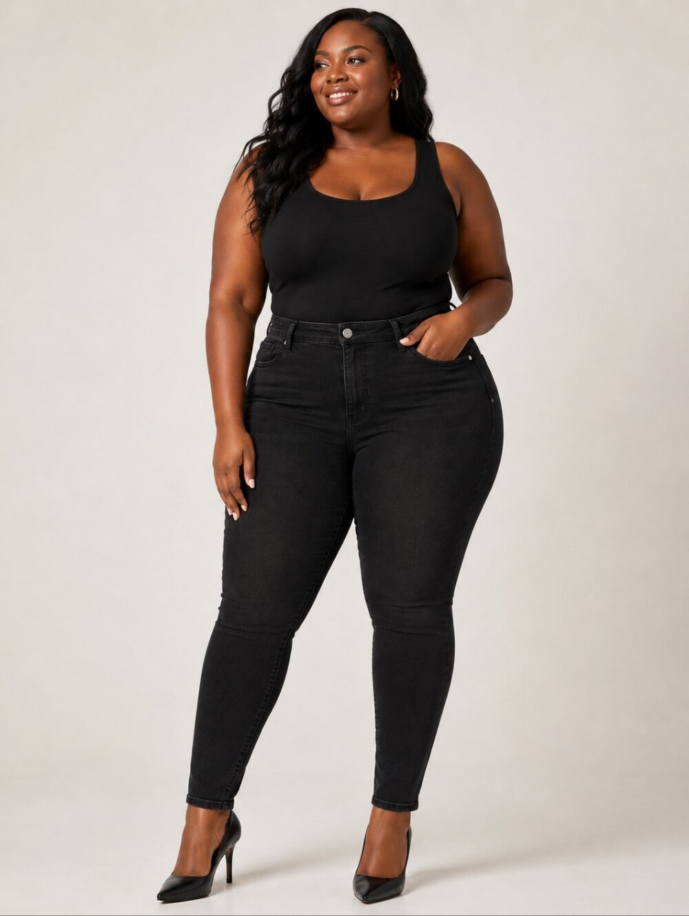 ❤️ 7 FOR ALL MANKIND JEN 7 HIGH WAIST SKINNY JEANS, 20